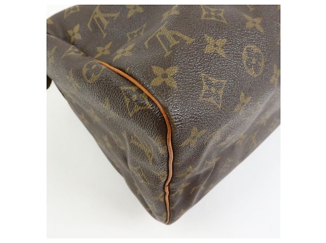 Louis Vuitton Monogram Speedy 30 Boston Bag Hand Bag Brown M41526 - vista 14