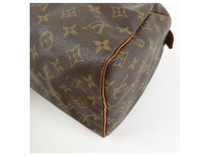 Louis Vuitton Monogram Speedy 30 Boston Bag Hand Bag Brown M41526 - vista 15