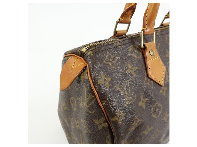 Louis Vuitton Monogram Speedy 30 Boston Bag Hand Bag Brown M41526 - vista 17