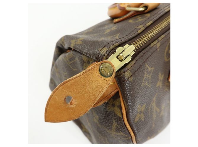 Louis Vuitton Monogram Speedy 30 Boston Bag Hand Bag Brown M41526 - vista 19