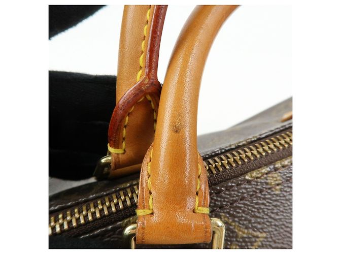 Louis Vuitton Monogram Speedy 30 Boston Bag Hand Bag Brown M41526 - vista 8
