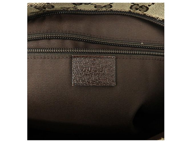 Borsa a Spalla e Tracolla GUCCI Sherry GG Canvas Leather Beige 189751 - vista 23