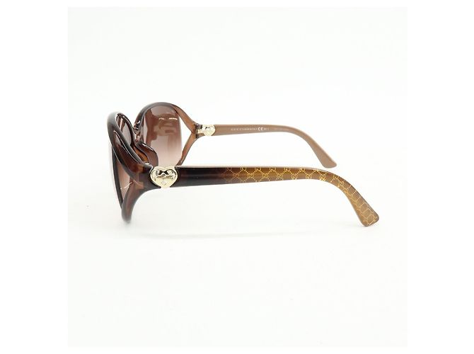 Gafas de sol de plástico GUCCI Interlocking G Lovely Heart 64 □13 GG3792/F/S - vista 4
