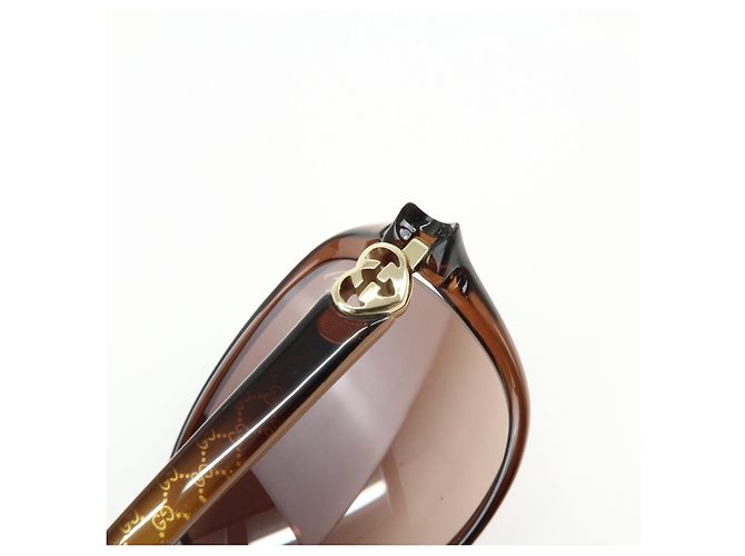 Gafas de sol de plástico GUCCI Interlocking G Lovely Heart 64 □13 GG3792/F/S - vista 6