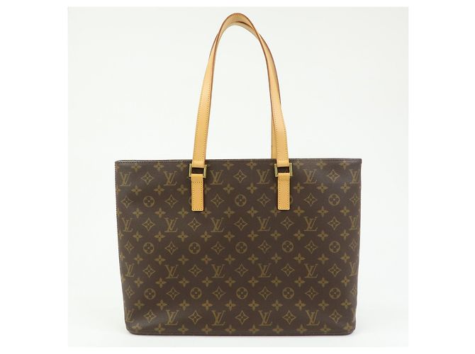 Louis Vuitton Monogram Luco Tote Bag Shoulder Bag Brown M51155 - vista 2