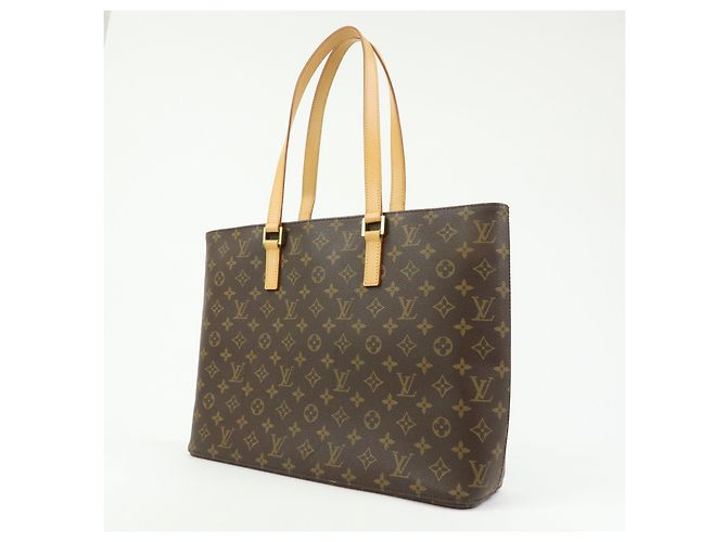 Louis Vuitton Monogram Luco Tote Bag Shoulder Bag Brown M51155 - vista 3