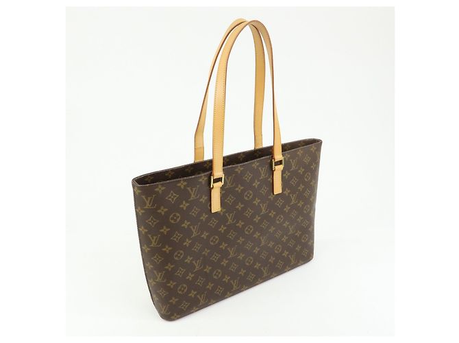 Louis Vuitton Monogram Luco Tote Bag Shoulder Bag Brown M51155 - vista 4