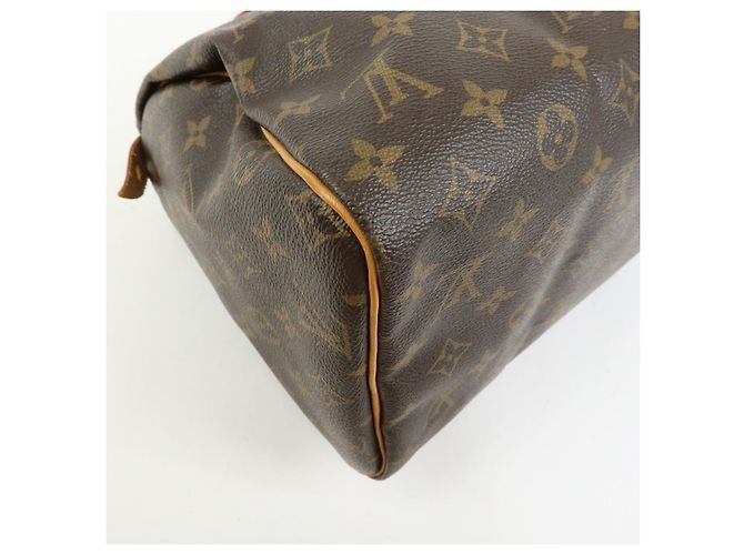 Louis Vuitton Monogram Speedy 30 Boston Bag Hand Bag Brown M41526 - vista 14