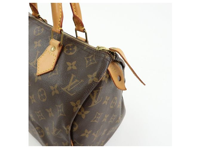 Louis Vuitton Monogram Speedy 30 Boston Bag Hand Bag Brown M41526 - vista 16