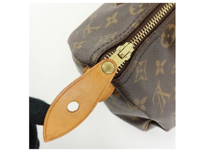 Louis Vuitton Monogram Speedy 30 Boston Bag Hand Bag Brown M41526 - vista 18