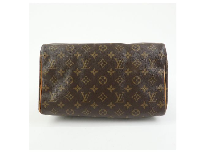 Louis Vuitton Monogram Speedy 30 Boston Bag Hand Bag Brown M41526 - vista 5
