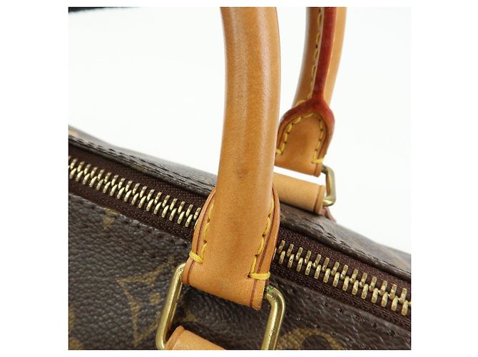 Louis Vuitton Monogram Speedy 30 Boston Bag Hand Bag Brown M41526 - vista 8