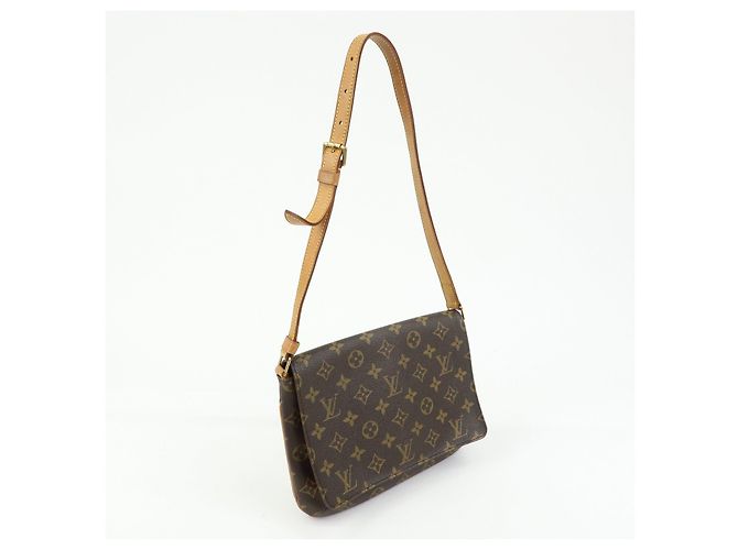 Louis Vuitton Monogram Musette Tango Short Shoulder Bag Brown M51257 - vista 4