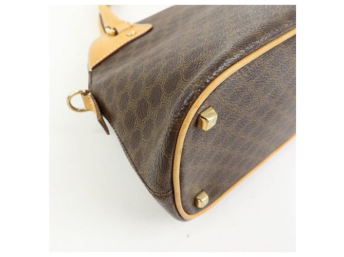 Céline Borsa 2Way CELINE Macadam PVC Leather Borsa a mano Borsa a tracolla Brown Beige - vista 10