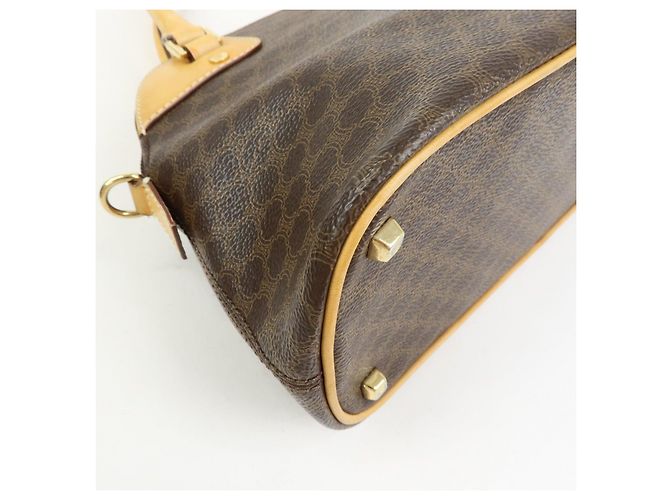 Céline Borsa 2Way CELINE Macadam PVC Leather Borsa a mano Borsa a tracolla Brown Beige - vista 11