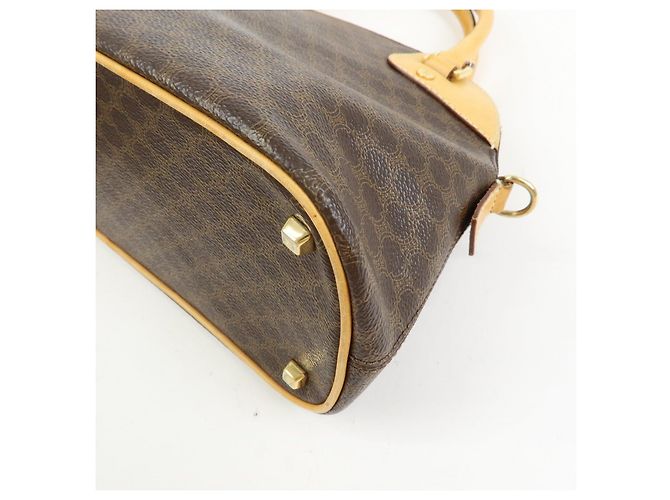 Céline Borsa 2Way CELINE Macadam PVC Leather Borsa a mano Borsa a tracolla Brown Beige - vista 12