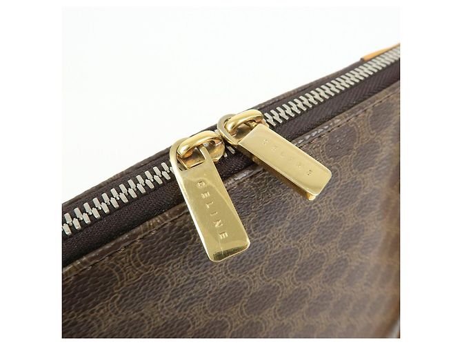 Céline Borsa 2Way CELINE Macadam PVC Leather Borsa a mano Borsa a tracolla Brown Beige - vista 16