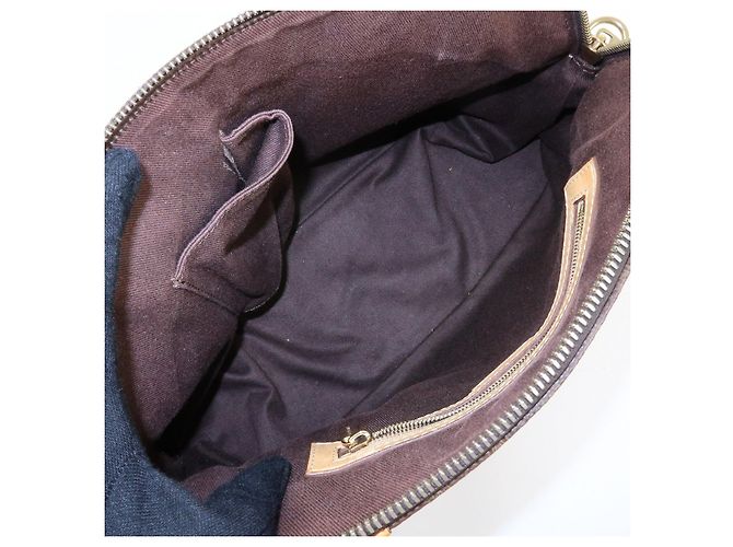 Céline Borsa 2Way CELINE Macadam PVC Leather Borsa a mano Borsa a tracolla Brown Beige - vista 19