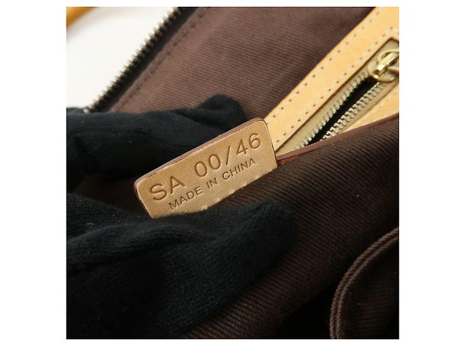 Céline Borsa 2Way CELINE Macadam PVC Leather Borsa a mano Borsa a tracolla Brown Beige - vista 23