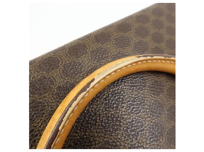 Céline Borsa 2Way CELINE Macadam PVC Leather Borsa a mano Borsa a tracolla Brown Beige - vista 9