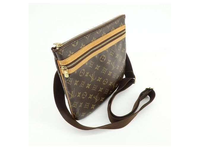 Louis Vuitton Monogram Pochette Bosphore Shoulder Bag M40044 - vista 4