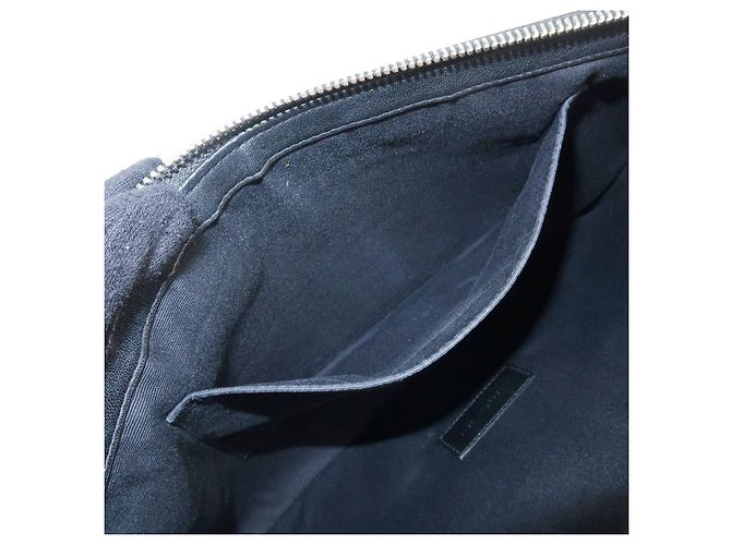 Autre Marque SAINT LAURENT PARIS Borsa a Pochette Rive Gauche Black White 565722 - vista 16