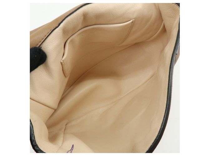 Chloé Borsa a spalla e crossbody in pelle Chloe Elsie con catena Marrone Camel - vista 19