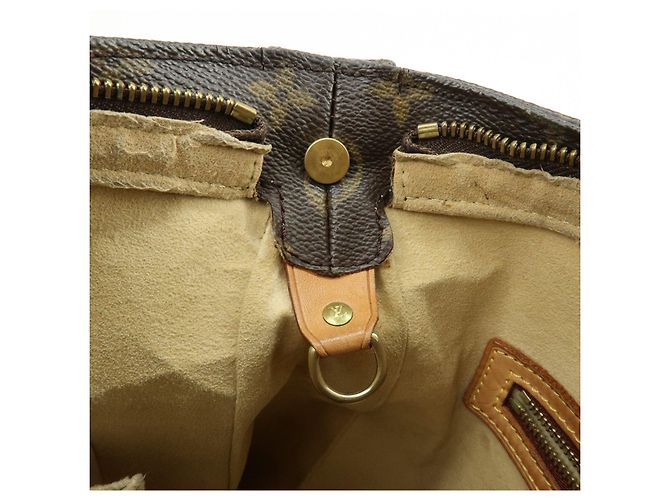 Borsa a tracolla Louis Vuitton Monogram Looping GM Brown M51145 - vista 22