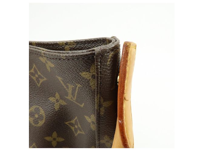 Borsa a tracolla Louis Vuitton Monogram Looping GM Marrone M51145 - vista 15