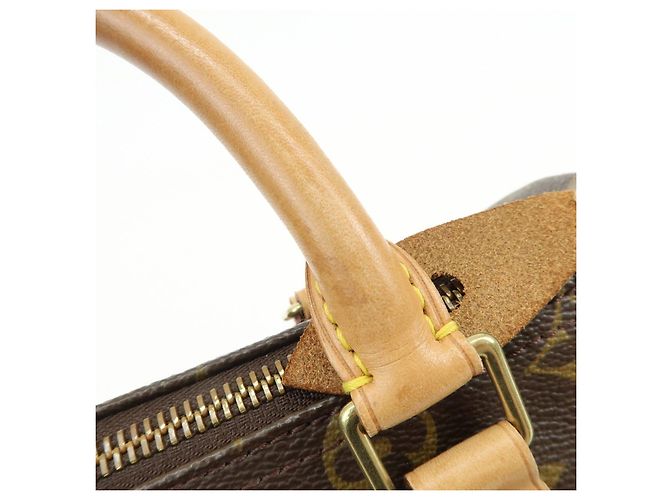 Louis Vuitton Monogram Speedy 25 Boston Bag Hand Bag Brown M41528 - vista 8