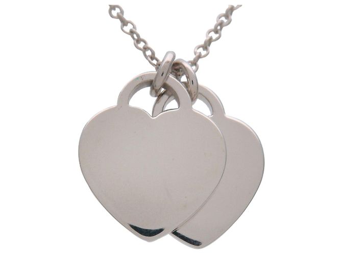 Tiffany & Co Return to Tiffany Collana Doppio Cuore con 1 Diamante - vista 2