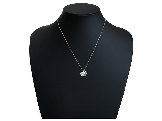 Tiffany & Co Return to Tiffany Collana Doppio Cuore con 1 Diamante - vista 6