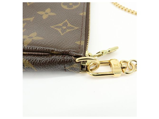 Louis Vuitton Monogram T&B Mini Pochette Accessoires Hand Bag M60153 - vista 10