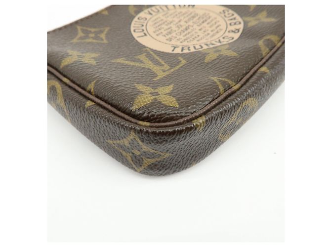 Louis Vuitton Monogram T&B Mini Pochette Accessoires Hand Bag M60153 - vista 11