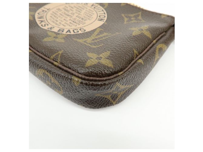 Louis Vuitton Monogram T&B Mini Pochette Accessoires Hand Bag M60153 - vista 12