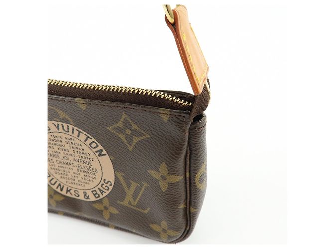 Louis Vuitton Monogram T&B Mini Pochette Accessoires Hand Bag M60153 - vista 15