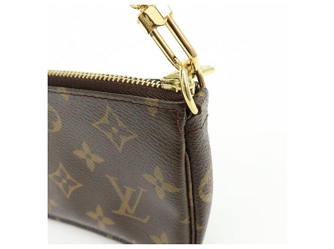 Louis Vuitton Monogram T&B Mini Pochette Accessoires Hand Bag M60153 - vista 17