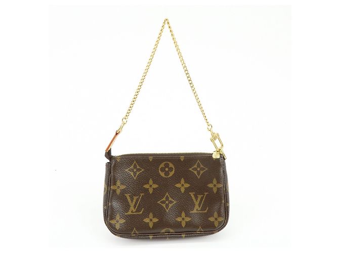 Louis Vuitton Monogram T&B Mini Pochette Accessoires Hand Bag M60153 - vista 2