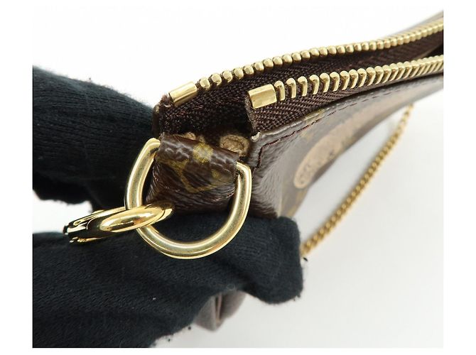 Louis Vuitton Monogram T&B Mini Pochette Accessoires Hand Bag M60153 - vista 21