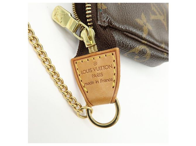 Louis Vuitton Monogram T&B Mini Pochette Accessoires Hand Bag M60153 - vista 23