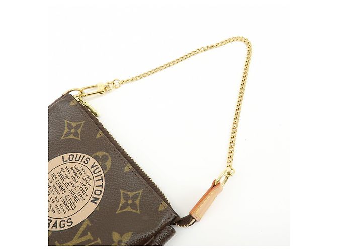 Louis Vuitton Monogram T&B Mini Pochette Accessoires Hand Bag M60153 - vista 6