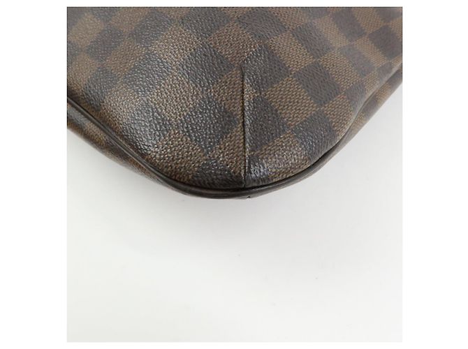 Borsa a tracolla Louis Vuitton Damier Bloomsbury PM Marrone N42251 - vista 13