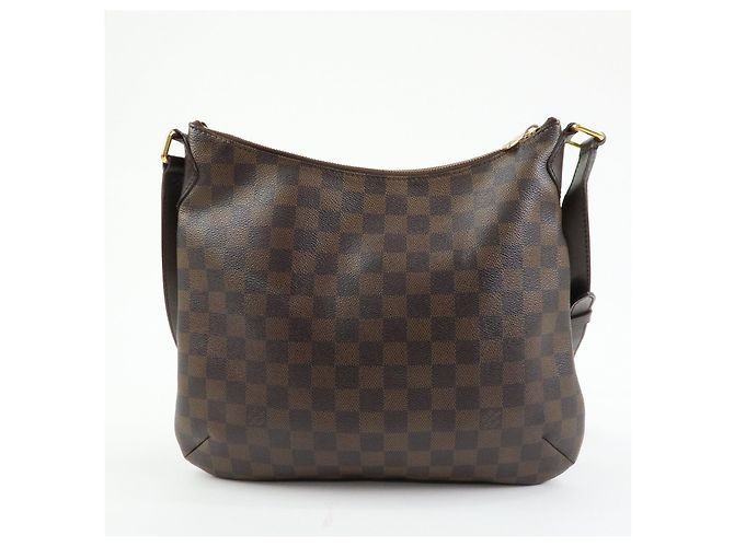 Borsa a tracolla Louis Vuitton Damier Bloomsbury PM Marrone N42251 - vista 2