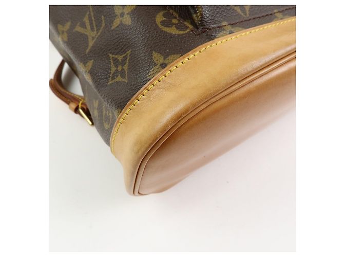 Zaino Louis Vuitton Monogram Montsouris MM Brown M51136 - vista 10