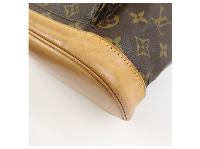 Zaino Louis Vuitton Monogram Montsouris MM Brown M51136 - vista 11