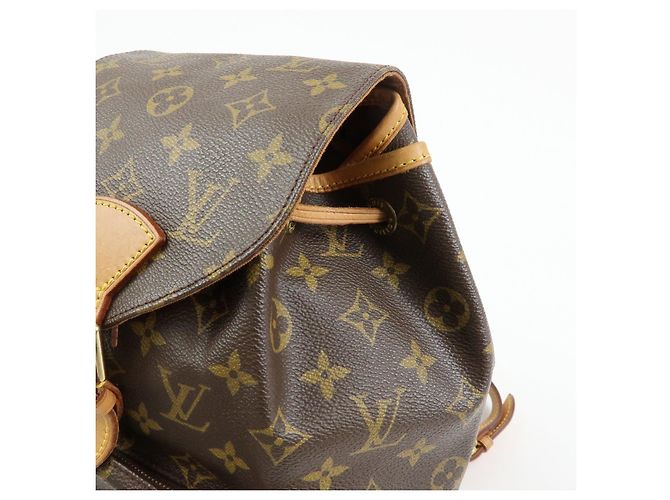 Zaino Louis Vuitton Monogram Montsouris MM Brown M51136 - vista 13
