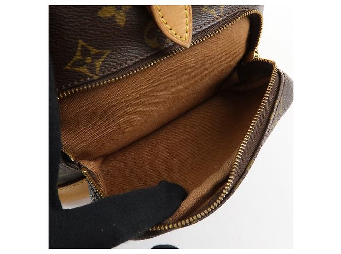 Zaino Louis Vuitton Monogram Montsouris MM Brown M51136 - vista 15