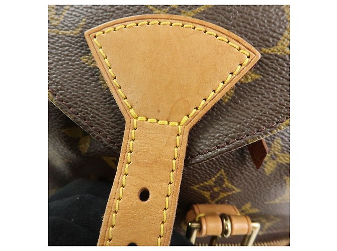 Zaino Louis Vuitton Monogram Montsouris MM Brown M51136 - vista 18