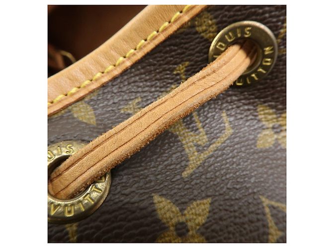 Zaino Louis Vuitton Monogram Montsouris MM Brown M51136 - vista 19