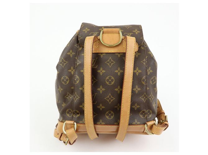 Zaino Louis Vuitton Monogram Montsouris MM Brown M51136 - vista 2